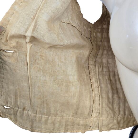 Vtg 60s I Magnin Bill Atkinson Glen of Michigan Twine Top Sz S Boho Cottagecore - Picture 9 of 16